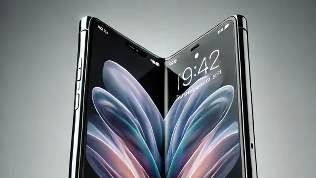 Ilustrasi Iphone lipat (Foto: Rizka Nur Laily via ChatGPT)