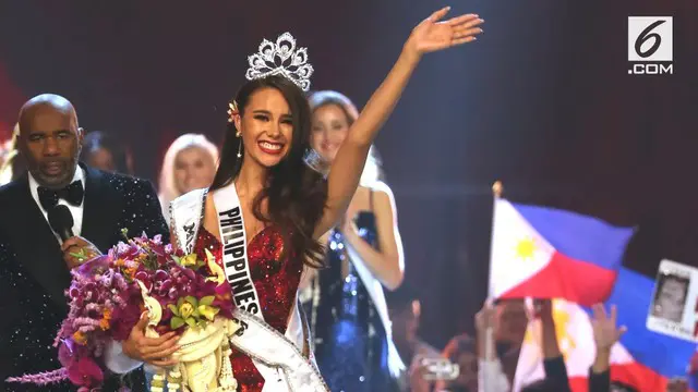 Catriona Gray dinobatkan sebagai Miss Universe 2018. Catriona sempat ditanya pendapatnya tentang legalisasi ganja. Berikut jawabannya.