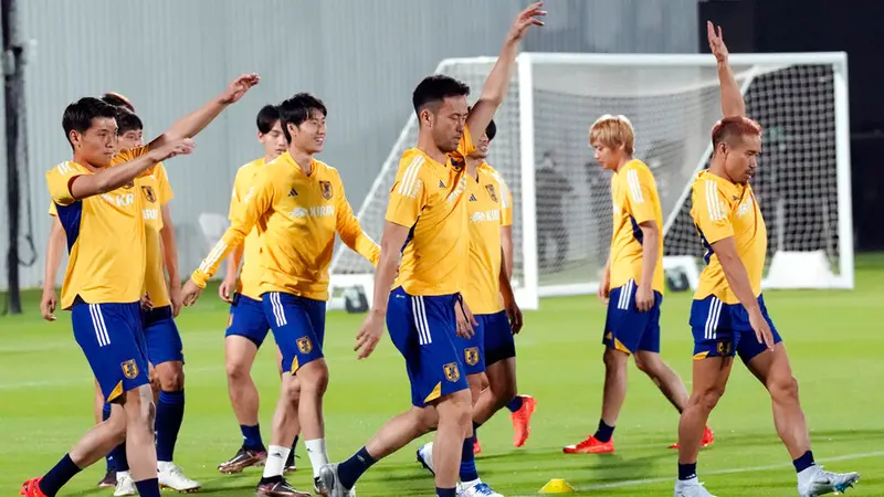 Persiapan Jepang Jelang Duel Hidup Mati Lawan Spanyol di Piala Dunia 2022
