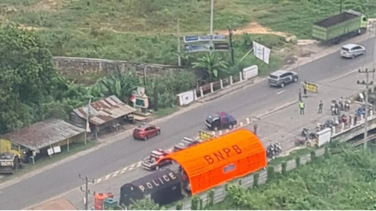 Situasi penyekatan di Kota Jambi
