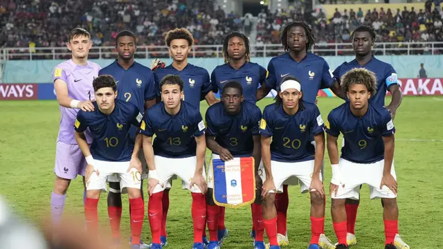 Prancis U-17 vs Mali U-17