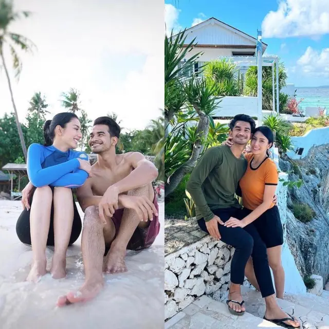 6 Gaya Santai Tyas Mirasih dan Tengku Tezi Liburan Bareng ke Sulawesi, Tampil Kompak dan Serasi