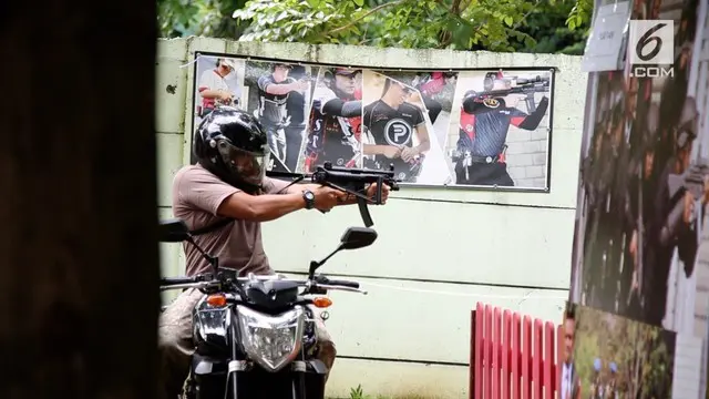 Kejuaraan menembak Paspampres (Paspampres Shooting Championship 2018) berlangsung di lapangan tembak, Senayan, Jakarta.