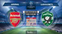 Liga Champions_Arsenal Vs Ludogorets (Bola.com/Adreanus Titus)