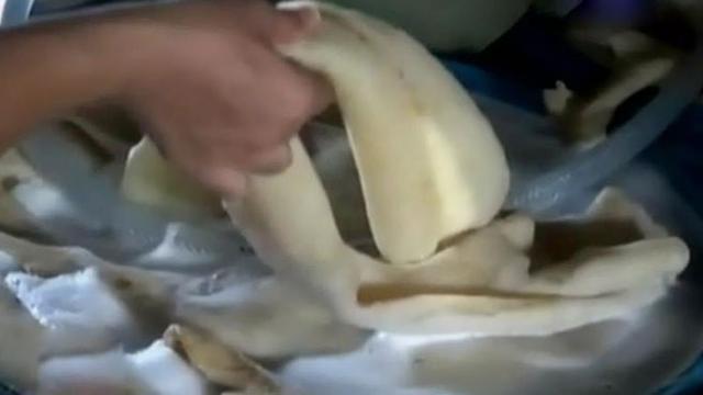 Memisahkan Kikil Kaki Sapi dari Tulang