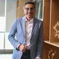 Direktur Utama PT Super Bank Indonesia Tigor M Siahaan berpose untuk Liputan6.com di Gedung SCTV Tower, Jakarta, Jumat (14/6/2024). (Liputan6.com/Angga Yuniar)