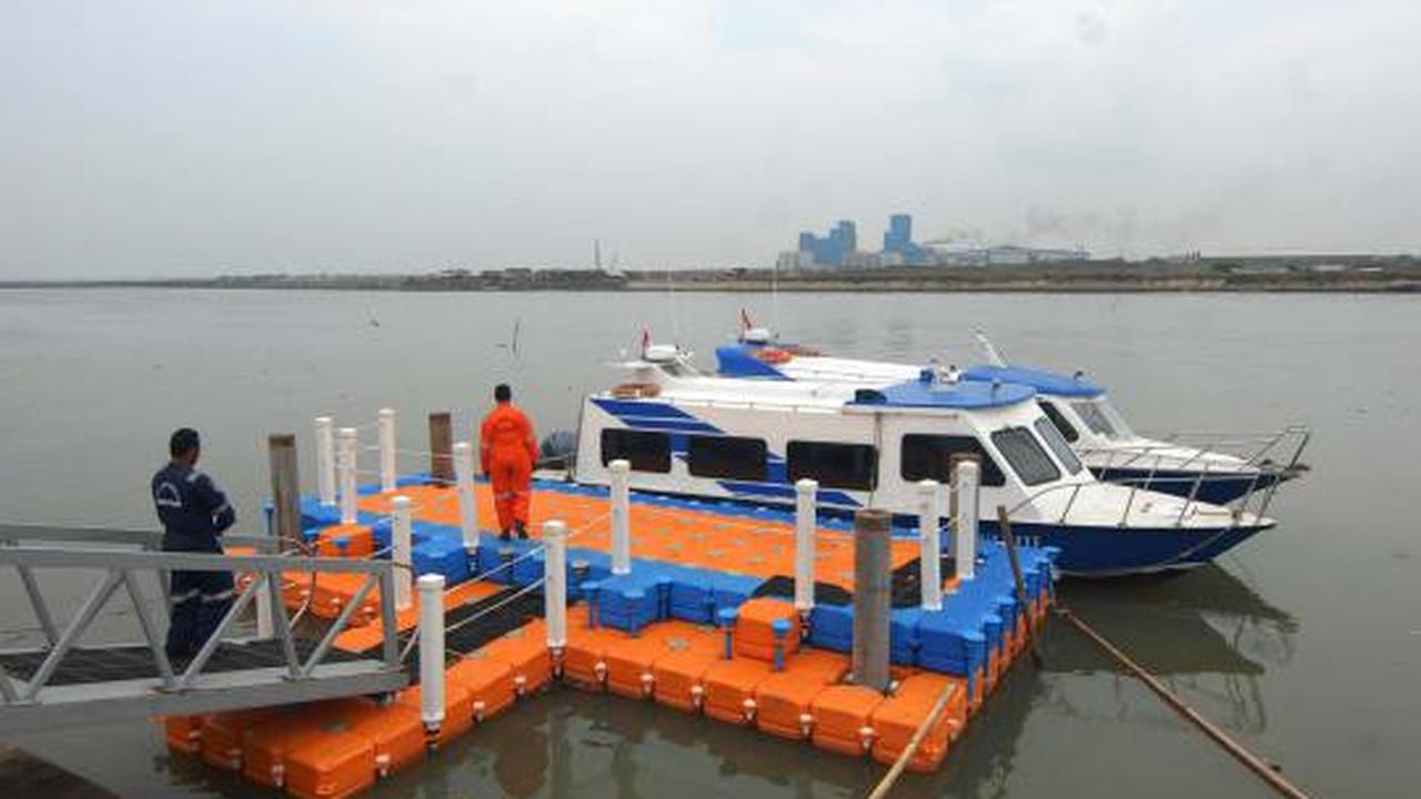 2 Kapal KM Kerapu resmi menjadi sarana waterway warga Marunda