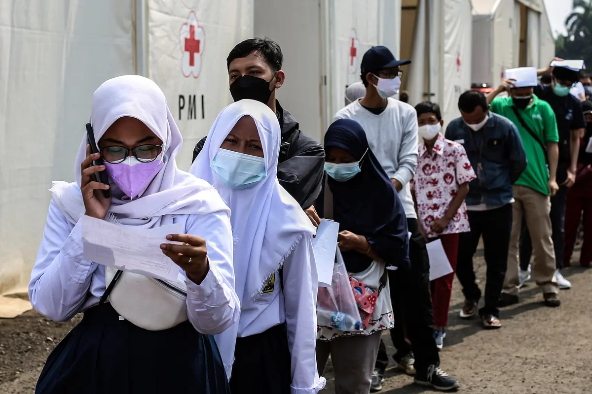 PMI Gelar Vaksinasi untuk Pelajar dan Masyarakat Umum