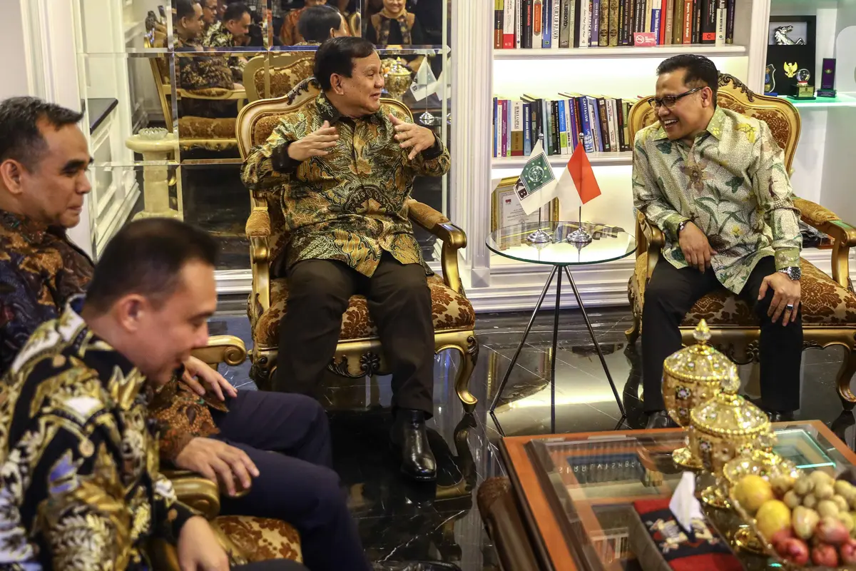 Prabowo Sambangi Markas PKB