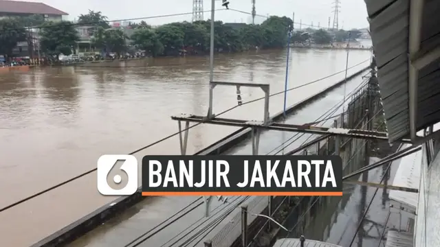 VIDEO: Kondisi Terkini Ketinggian Air di Tanah Abang