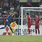 Pemain Thailand melakukan selebrasi usai menjebol gawang Vietnam (AP)