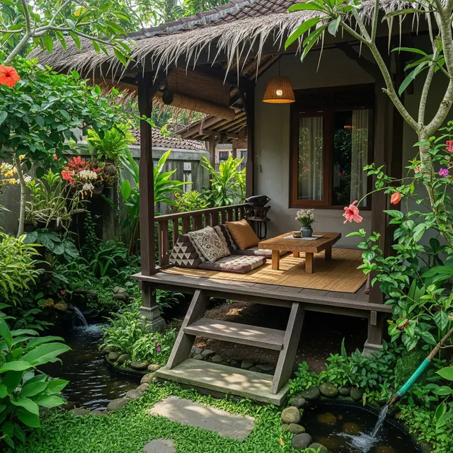 9 Ide Teras Rumah Santai di Tengah Kebun Rumah, Wujudkan Hunian Asri