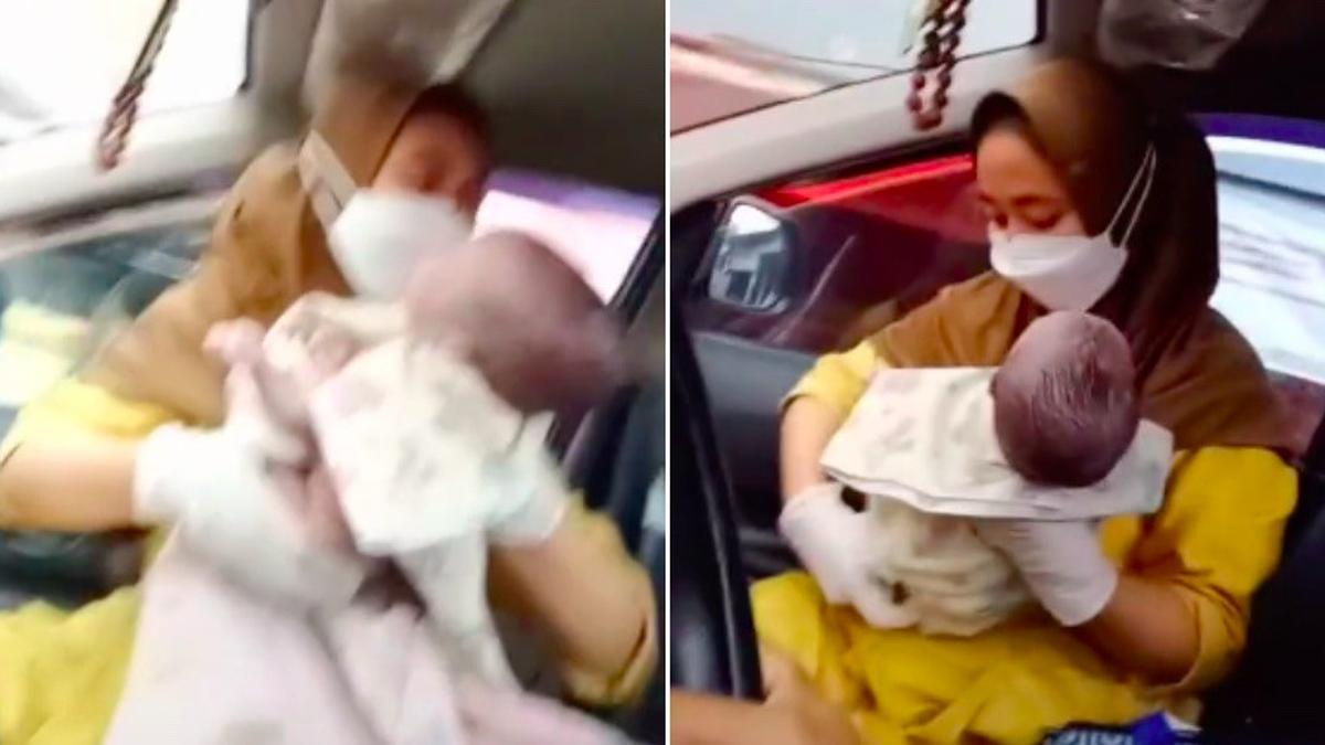 Viral Bayi Lahir di Dalam Taksi Online saat Perjalanan, Begini Kata Sang  Driver Taksol - Berita Otosia.com