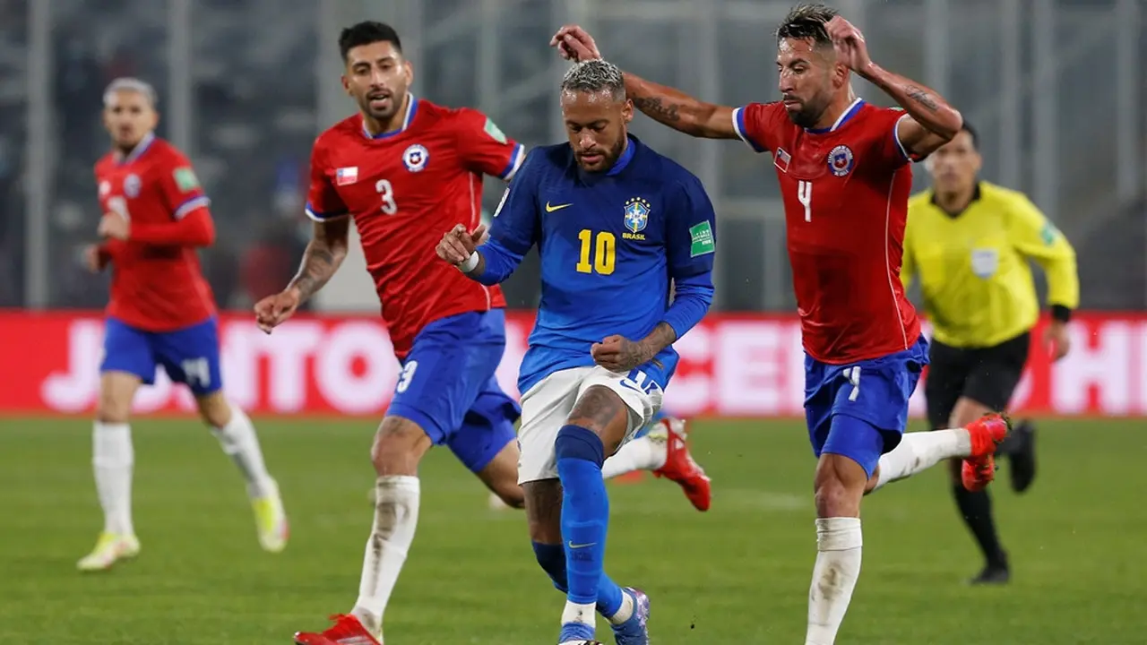 Timnas Chile Vs Timnas Brasil