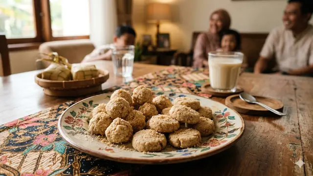 Kue Lebaran Tanpa Oven (Foto: Gemini AI)