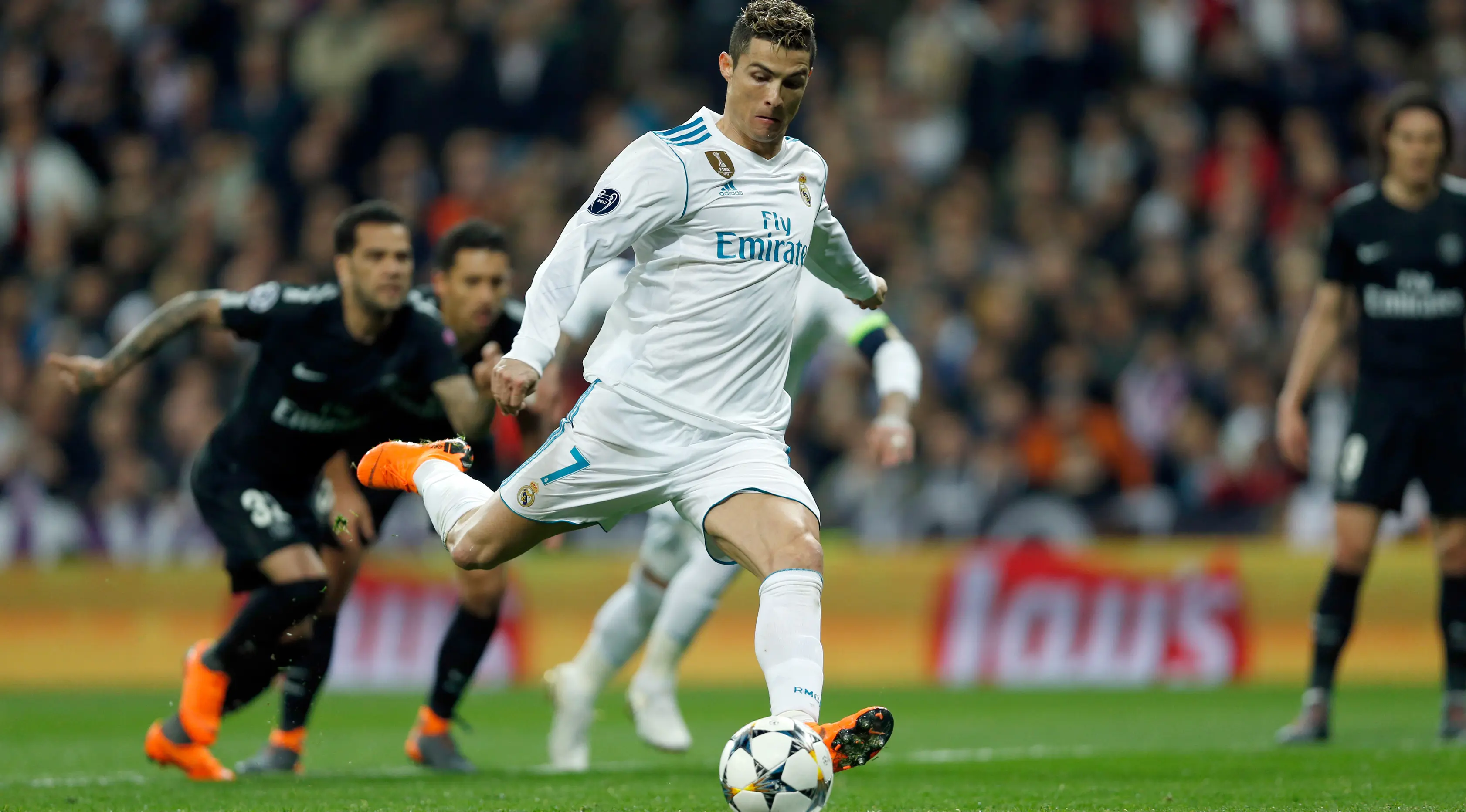 Pemain Real Madrid, Cristiano Ronaldo (AP/Paul White)