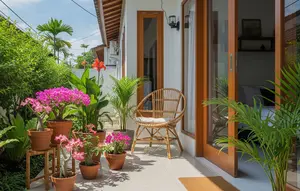 11 Bunga Hias Tahan Panas untuk Teras Rumah Mungil yang Cantik Sepanjang Tahun