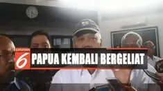 Merehabilitasi kerusakan fisik pasca rusuh massa di Papua, Gubernur Lukas Enembe bertemu dengan Menteri Pekerjaan Umum dan Perumahan Rakyat Basuki Hadimuljono.