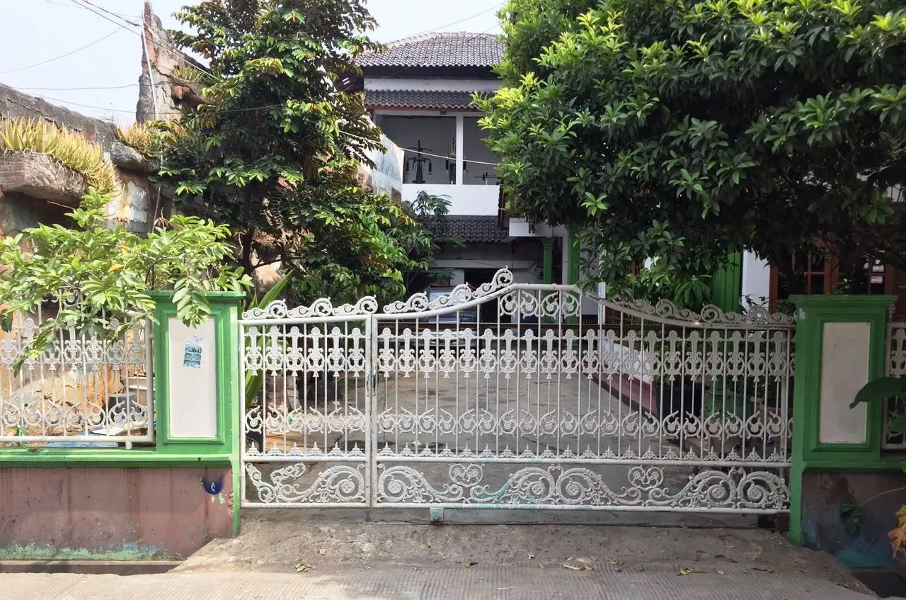 Rumah keluarga pembunuh pegawai BNN di Warakas, Jakarta Utara. (Liputan6.com/Muhammad Radityo Priyasmoro)