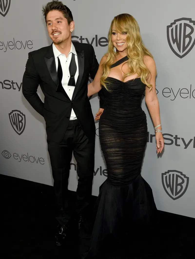 Mariah Carey di After Party Golden Globe