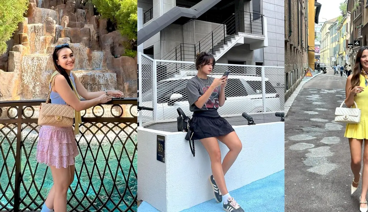 <p>Sudah jadi ibu, para artis berikut ini buktikan tetap bisa tampil stylish dan kekinian bak anak muda masa kini dengan padu padan yang tepat mengenakan rok mini. [@shandyaulia].</p>