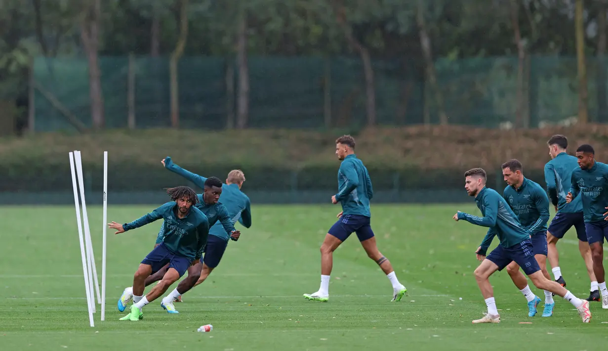 Musim ini Arsenal akan kembali berkiprah di Liga Champion, selepas absen pada 6 edisi terakhir. (Adrian DENNIS / AFP)