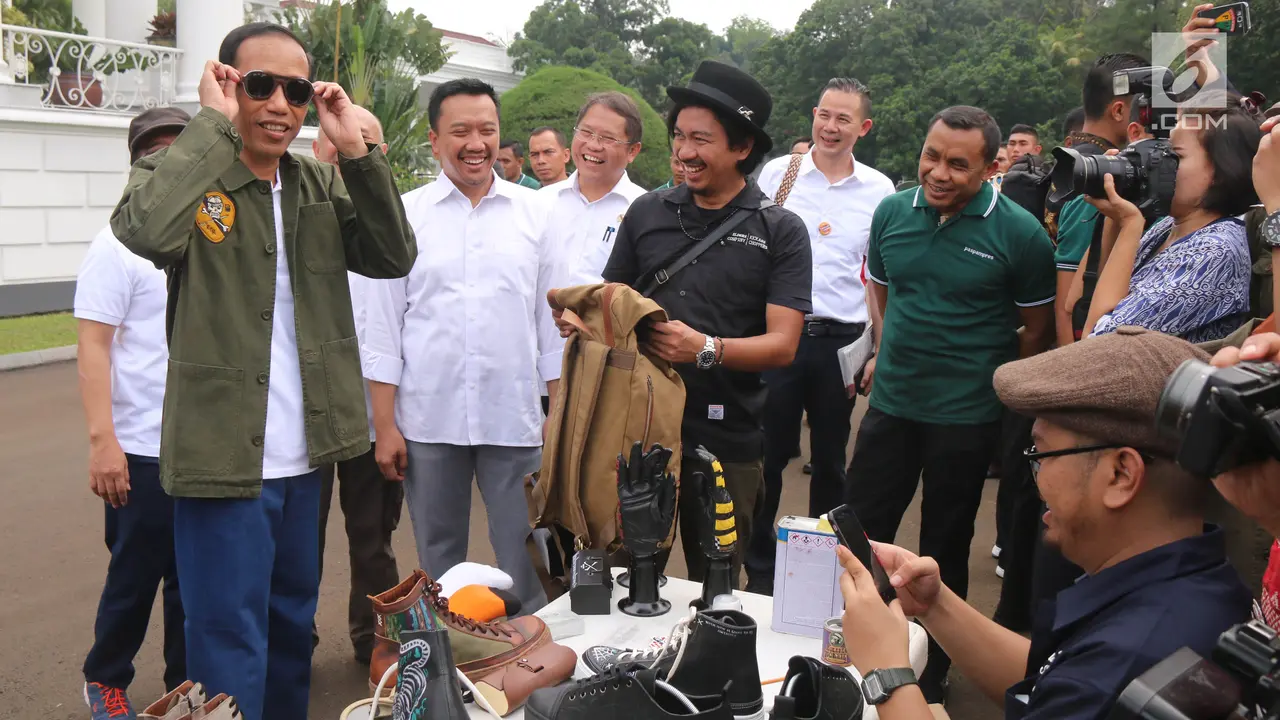 Jokowi Gelar Acara Sumpah Pemuda Kekinian di Istana Bogor