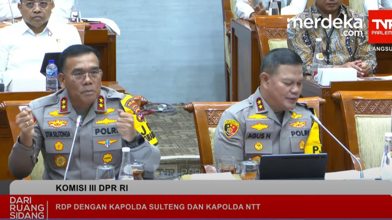 VIDEO: Kapolda NTT Kepalkan Tangan di DPR, Keras Jawab Kontroversi Pemecatan Ipda Rudy Soik