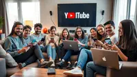 cara mendownload video youtube ©Ilustrasi dibuat AI