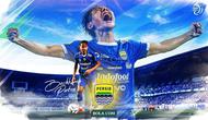 Gelandang Persib Bandung, Beckham Putra Nugraha. (Bola.com/AI Generated)