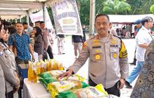 Polda Sultra Gelar Gerakan Pangan Murah, Sediakan 1.500 Karung Beras SPHP