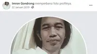 Viral Pria Mirip Presiden Jokowi, Potretnya Curi Perhatian Publik