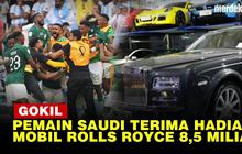 VIDEO: Kalahkan Argentina, Pangeran Saudi Beri Pemain Mobil Rolls Royce Rp8,5 Miliar