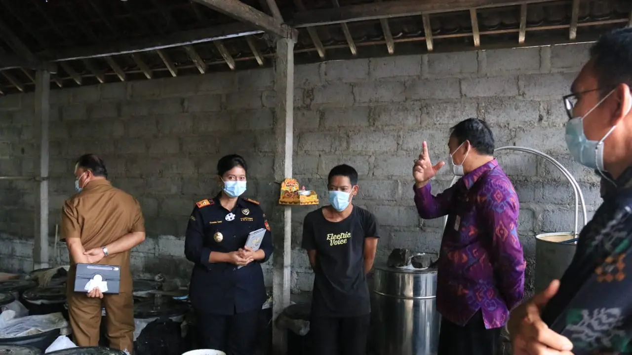 Pemprov Bali Pantau Pembuatan Arak Bali