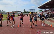 KONI Jambi Gelar Tes Fisik 146 Atlet Bela Diri, Matangkan Persiapan PON Bela Diri 2026