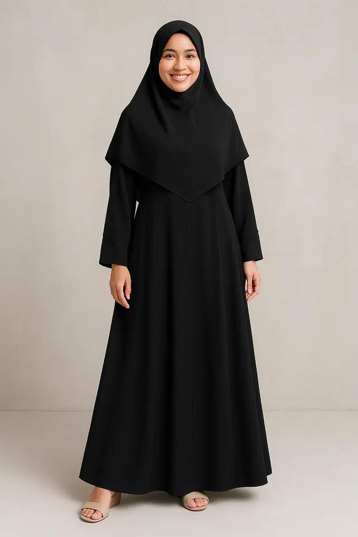 8 Model Gamis Syari Bahan Jatuh Enggak Bikin Gerah, Stylish untuk Berbagai Acara di 2025