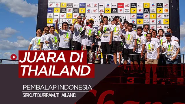 Berita video pembalap Indonesia, Andy Muhammad Fadly, menjadi juara di Sirkuit Buriram, Thailand, dalam ajang Asia Road Racing Championship (ARRC) 2019 kelas AP250 CC.