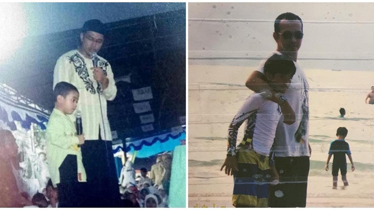 10 Tahun Kepergian Uje, Ini 6 Potret Lawas Abidzar Al Ghifari dan Mendiang Ayahnya