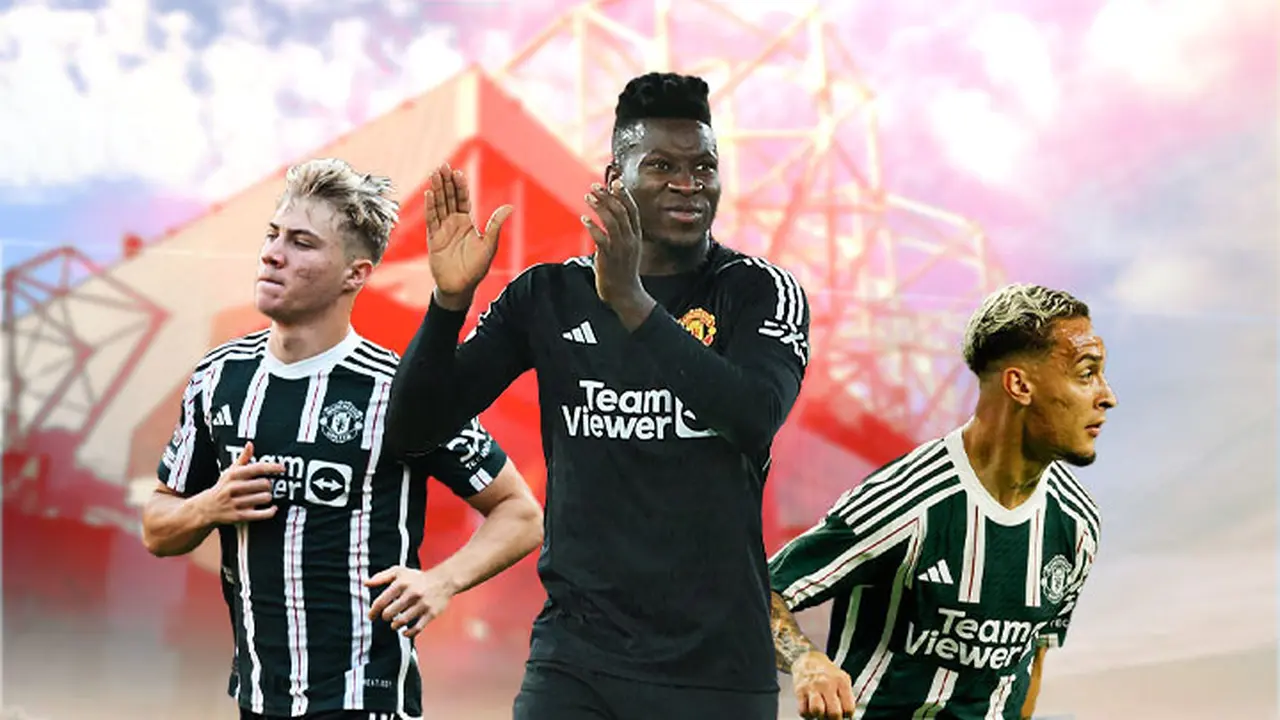 Manchester United - Rasmus Hojlund, Andre Onana, Antony
