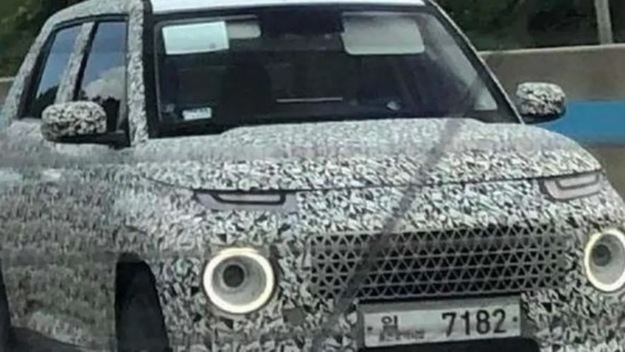 Spy Shot Hyundai Casper