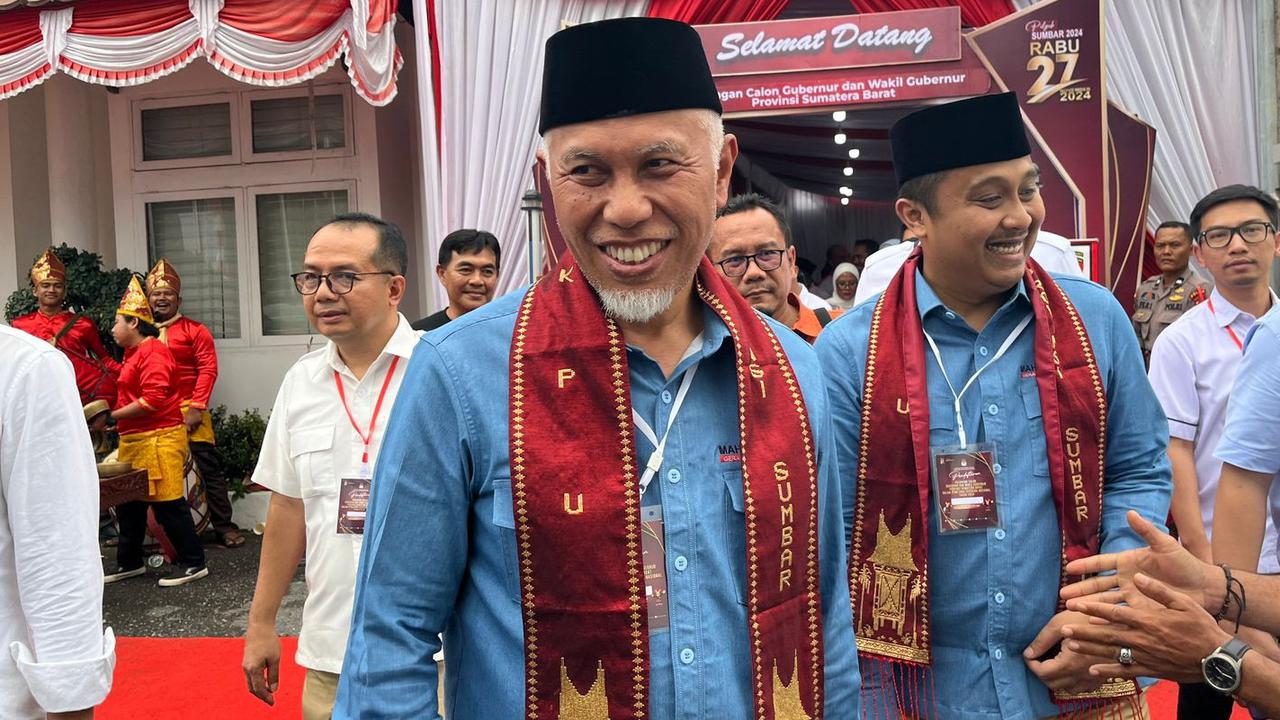 Quick Count Voxpol Pilkada Sumbar 98 Persen Suara: Mahyeldi-Vasko 77,86%, Epyardi-Ekos 22,14%