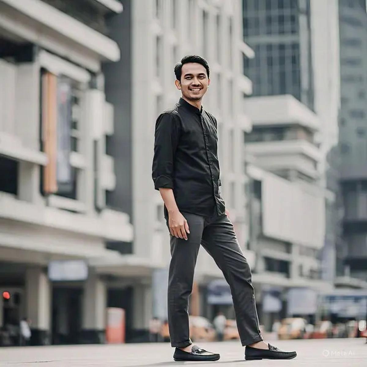 Model Outfit Kemeja Hitam, Ini Beberapa Referensi Paduannya Agar Matching