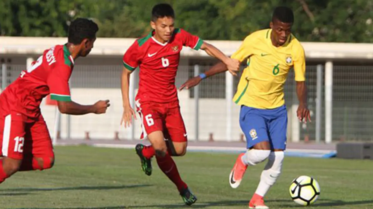 Timnas Brasil U-20 vs Timnas Indonesia U-19