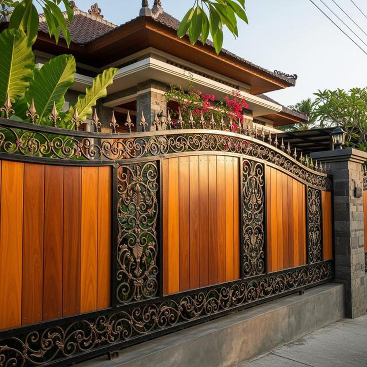 7 Model Pagar Besi Tempa Klasik 2025, Sentuhan Vintage yang Tak Lekang oleh Waktu