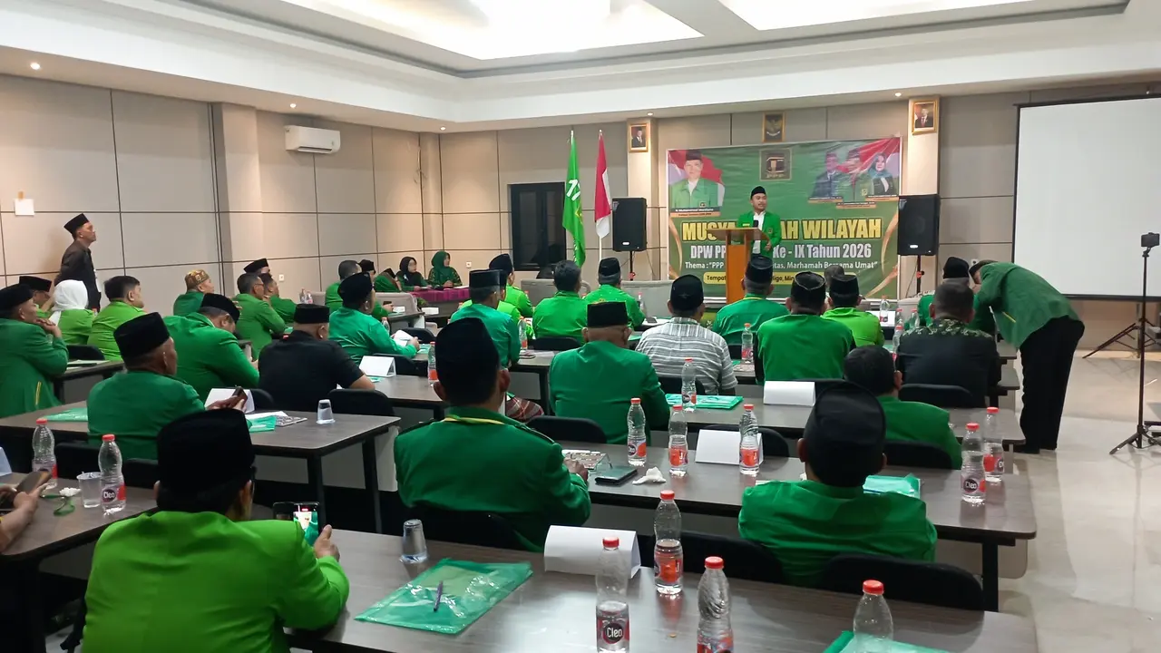 Musyawarah Wilayah (Muswil) IX Dewan Pimpinan Wilayah Partai Persatuan Pembangunan (DPW PPP) Sumatera Utara di Hotel Gemma, Balige, Kabupaten Toba, Minggu (8/2/2026) (Istimewa)