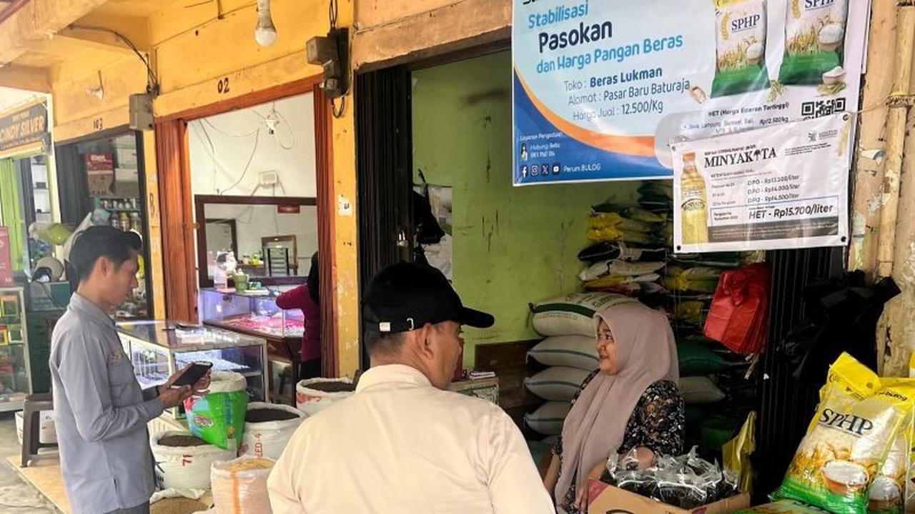 Stok Beras Bulog OKU Raya Capai 4.000 Ton, Jamin Kebutuhan Pangan Masyarakat