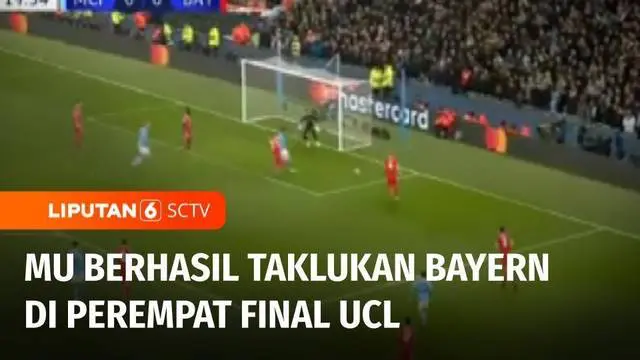 Manchester City sukses mengkandaskan Bayern Munchen pada leg pertama babak perempat final Liga Champions Eropa dini hari tadi. Kemenangan 3-0 membuat peluang Manchester City terbuka lebar untuk lolos ke semi final.