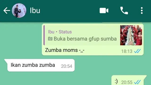 7 Balasan Chat Dari Emak Ini Bikin Tepuk Jidat