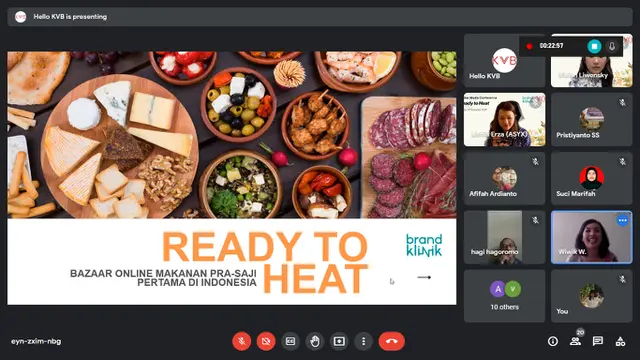 Demi Memajukan UMKM Indonesia, BrandKlinik Menggelar Bazar Daring Makanan dan Minuman Pra-Saji dan Mentoring