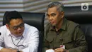 Ketua KPK Setyo Budiyanto menegaskan tak ada politisasi terkait kasus dugaan suap Harun Masiku yang menjerat Sekjen PDIP Hasto Kristiyanto. (Liputan6.com/Angga Yuniar)